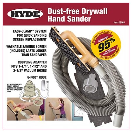 HYDE Kit Sanding Hand Vacuum 09165